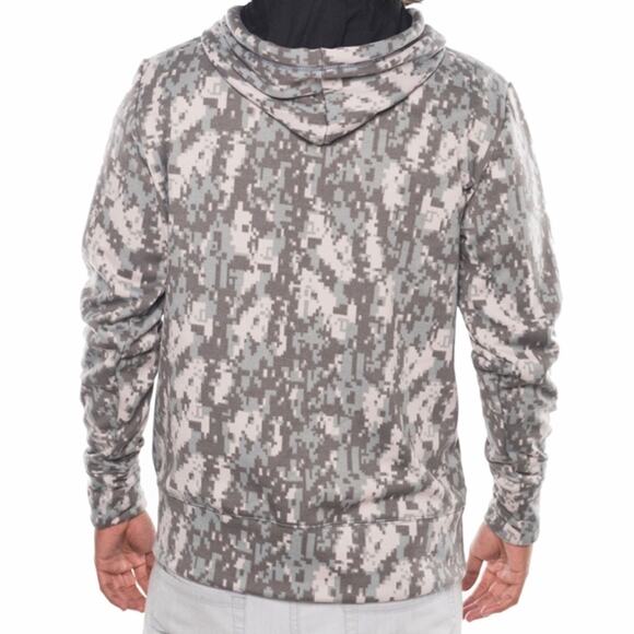 US Life Mens Camo Camouflage Zip Front Jacket Large NEW - Picture 3 of 8